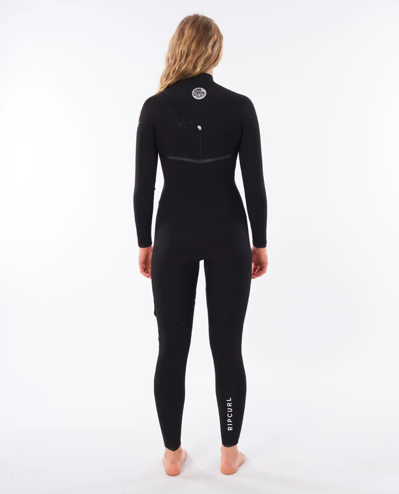 Rip Curl E Bomb 5/3mm Zip Free Wetsuit in Black-1