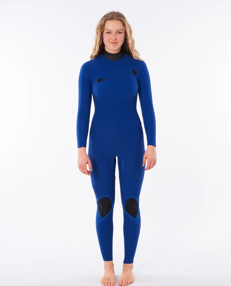 Rip Curl E Bomb 5/3mm Zip Free Wetsuit in Black-3