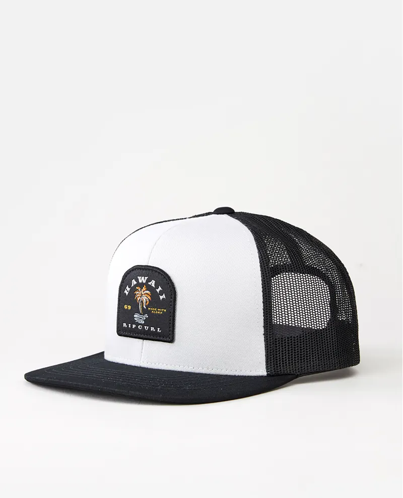Rip Curl Destinations Trucker Cap Mid Blue
