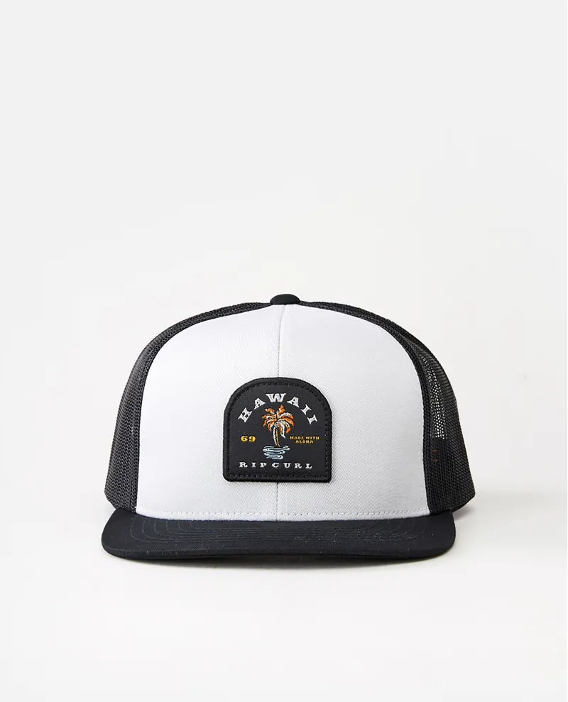 Rip Curl Destinations Trucker Cap Mid Blue-1