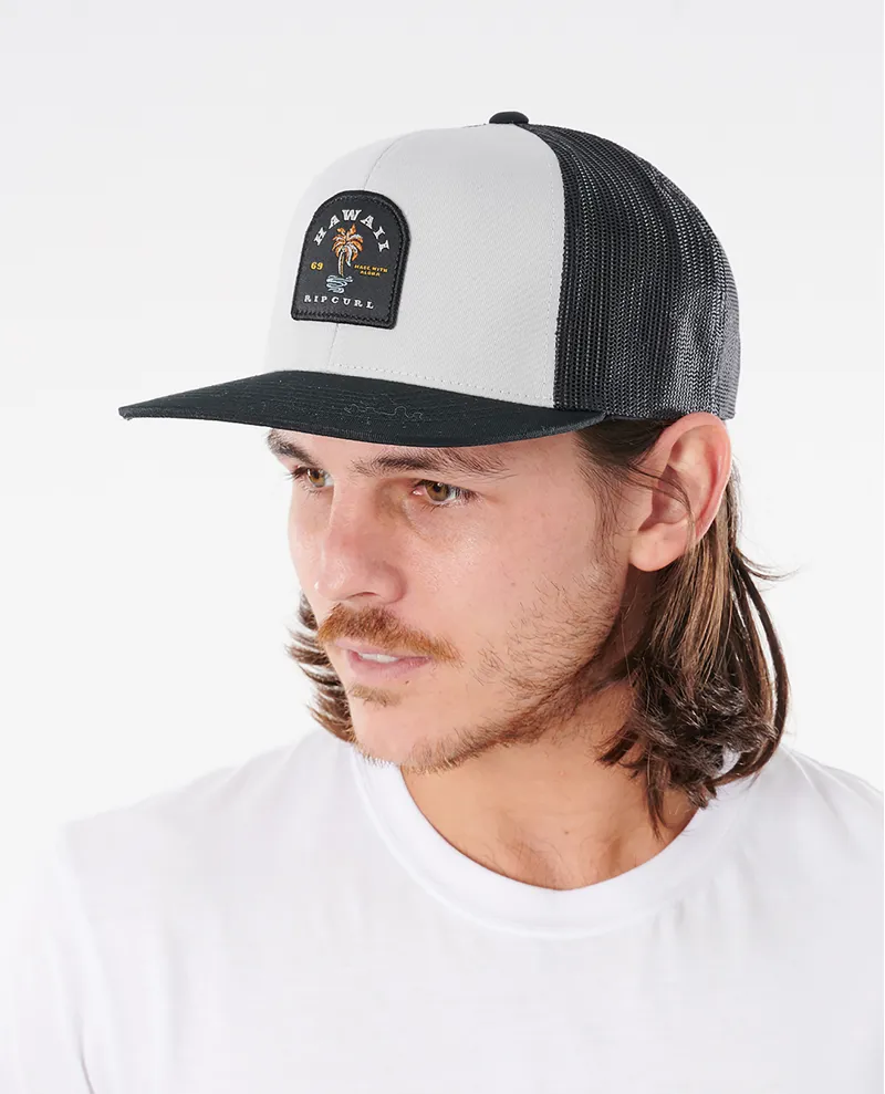 Rip Curl Destinations Trucker Cap Mid Blue-3