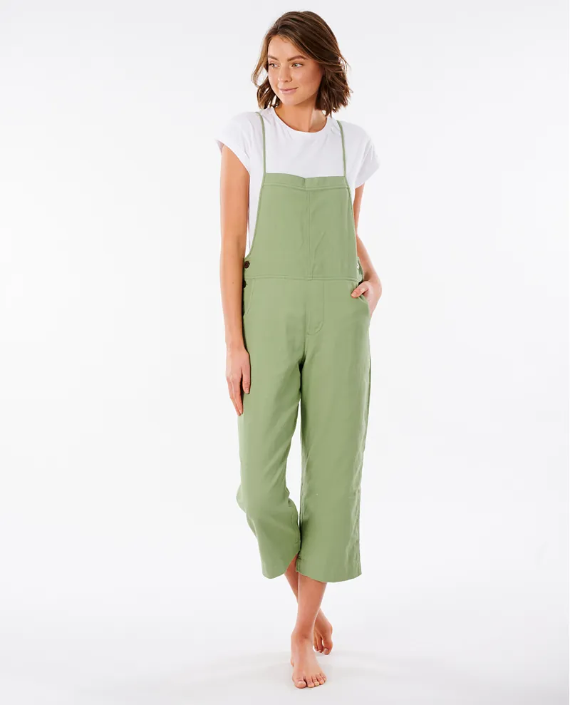 Tonnau - Rip Curl Saltwater Jumpsuit in Green
