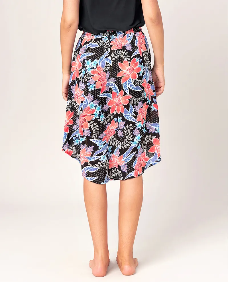 Rip Curl Paradise Night Skirt in Black-2