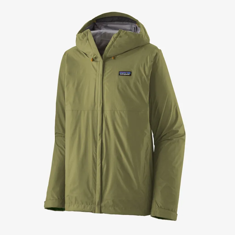 Patagonia Torrentshell 3L Rain Jacket Buckhorn Green - Mens Coat-2