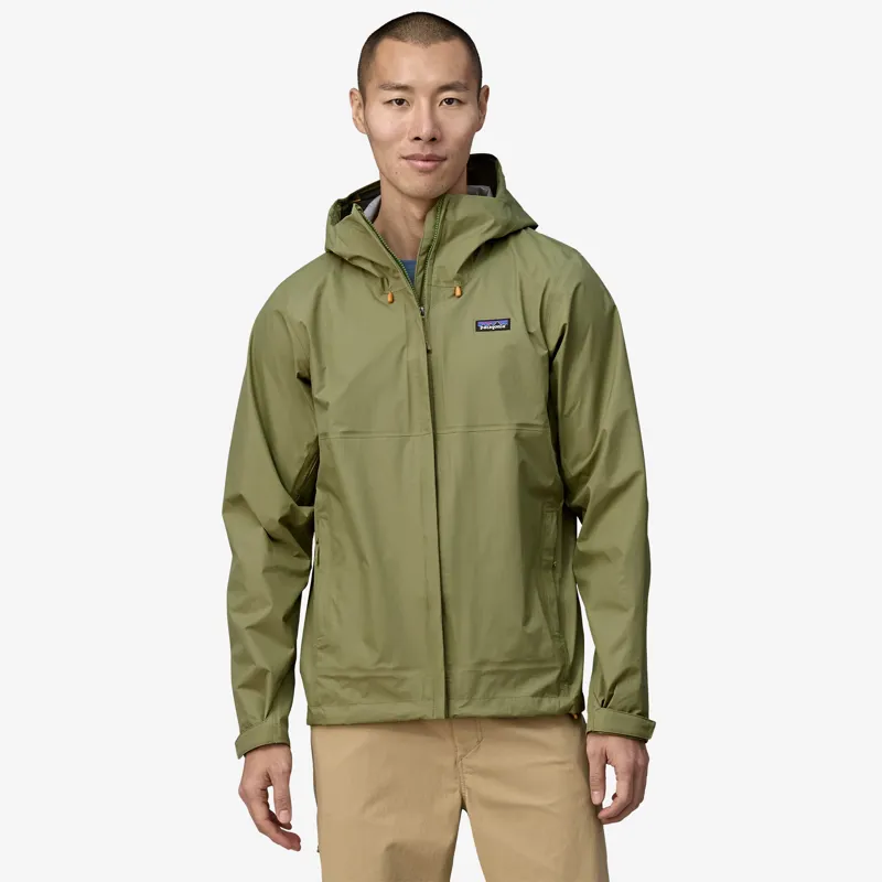 Patagonia Torrentshell 3L Rain Jacket Buckhorn Green - Mens Coat-1