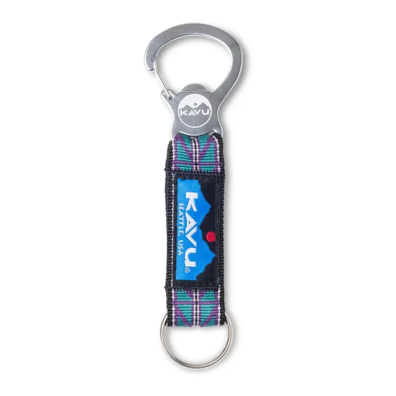 Kavu Crackitopen Bottle Opener and Keychain - Purple Arrow