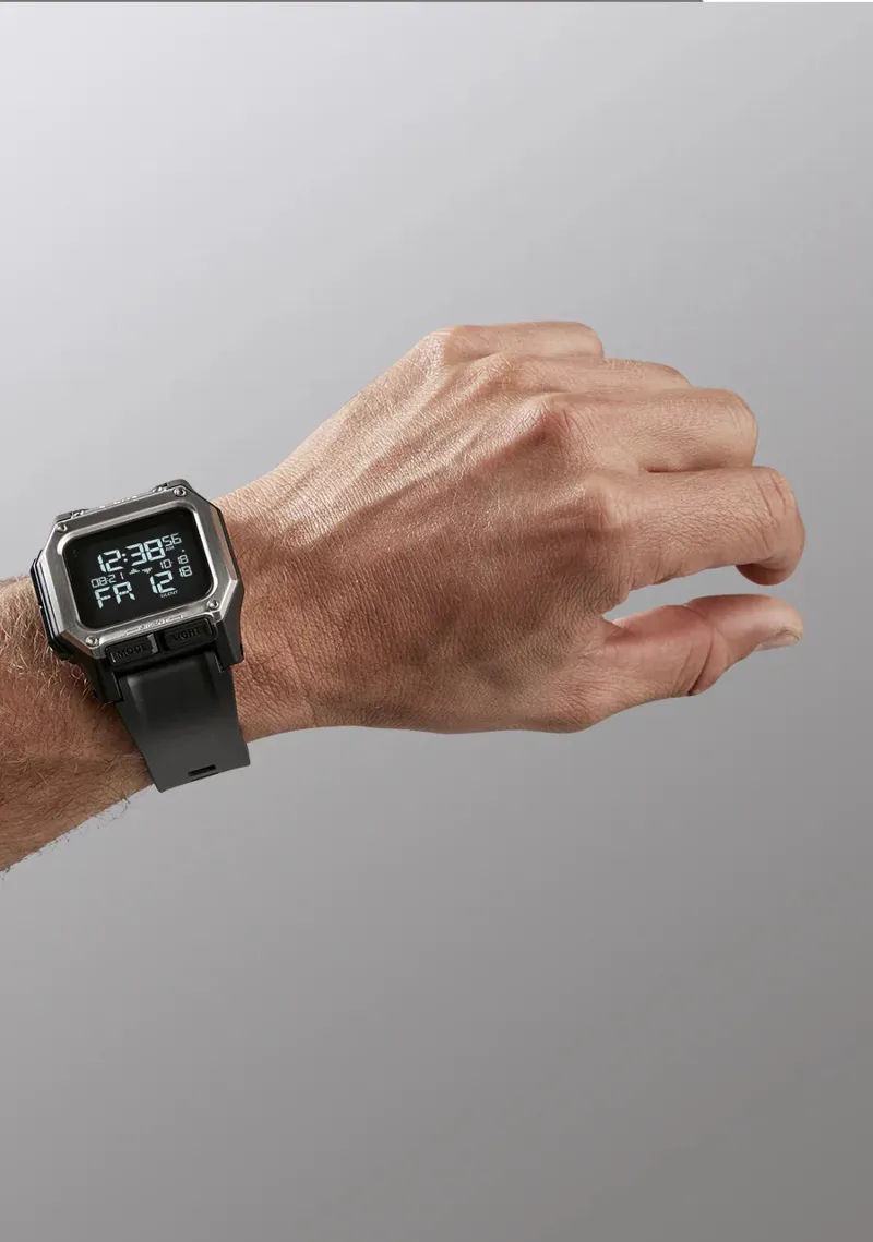 Nixon Regulus Black Silver-4