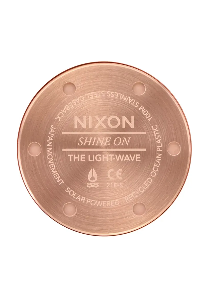 Nixon Light-Wave Light Pink / Rose Gold-3