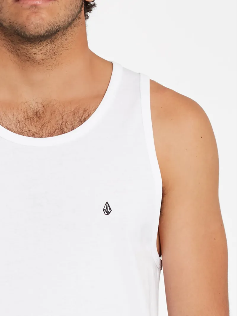 Volcom Stone Blanks Tanks Top White-2