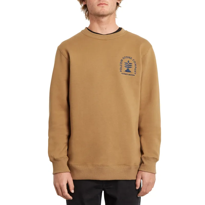 Volcom Merick Crew Sand Dune