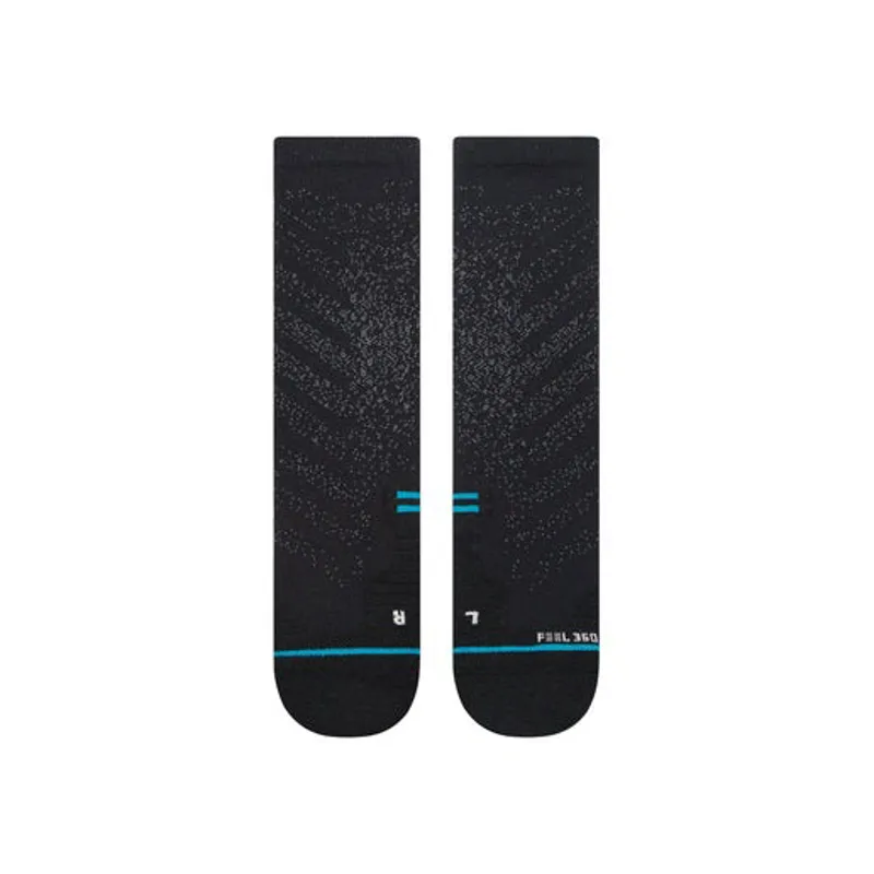 Stance Athletic Crew Socks - Black-1