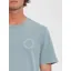 Volcom Circle Emb Short Sleeve Tee in Stormy Sea Green