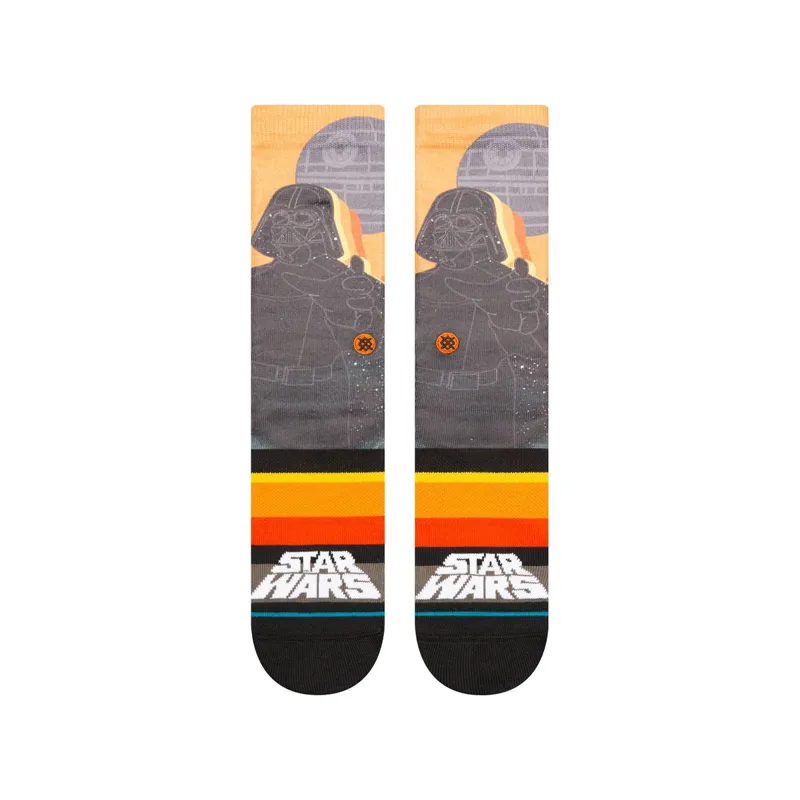 Stance Darth By Jaz Crew Socks Spacedust-2