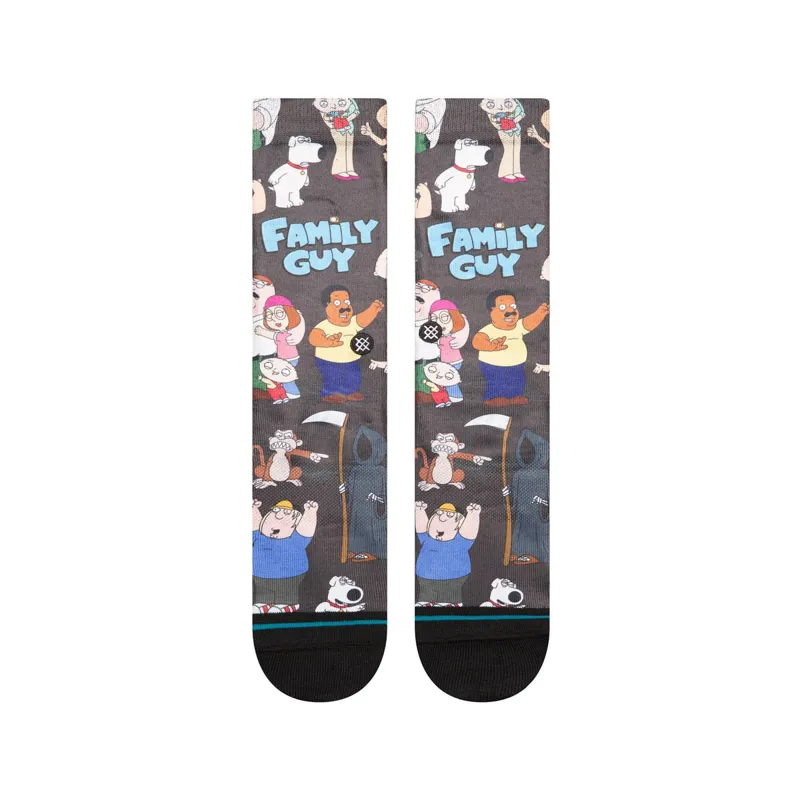Stance Family Guy Crew Socks Black-2