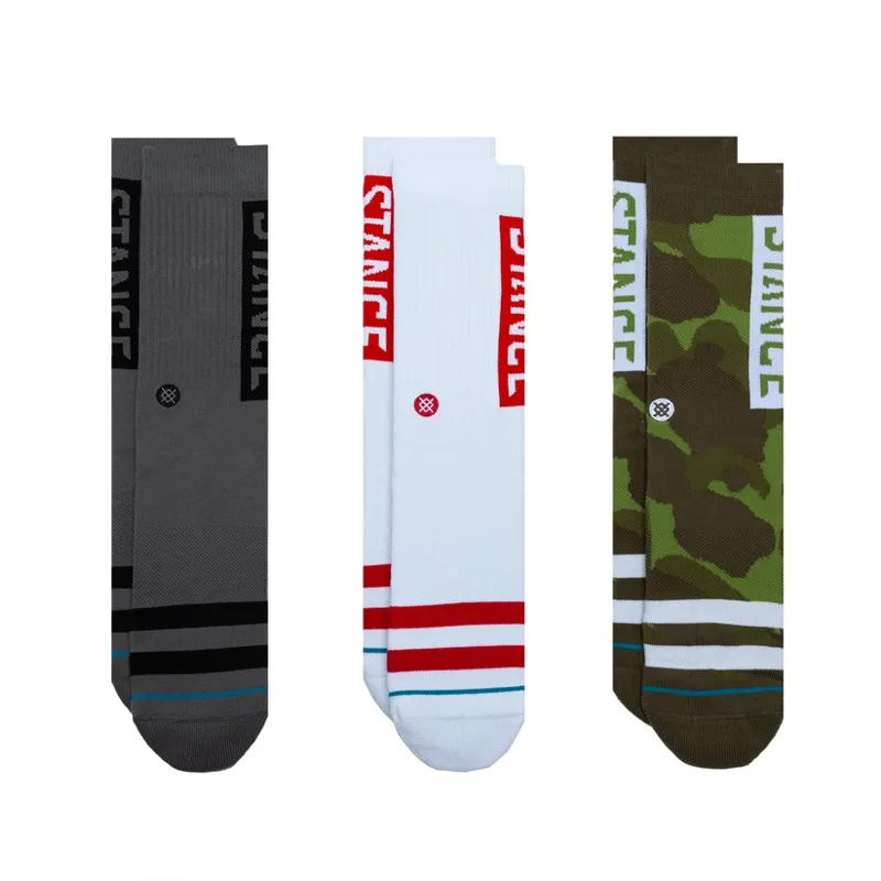 Stance The OG Crew Socks 3 Pack Camo