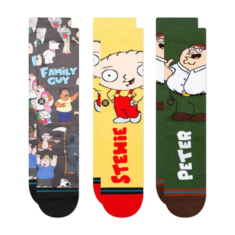 Stance Family Values Socks - 3 Pack Multi
