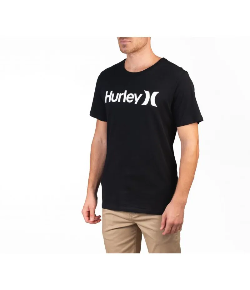 Hurley One And Only Solid Short Sleeve T-Shirt Black 2020-2
