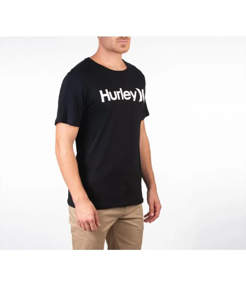 Hurley One And Only Solid Short Sleeve T-Shirt Black 2020-3