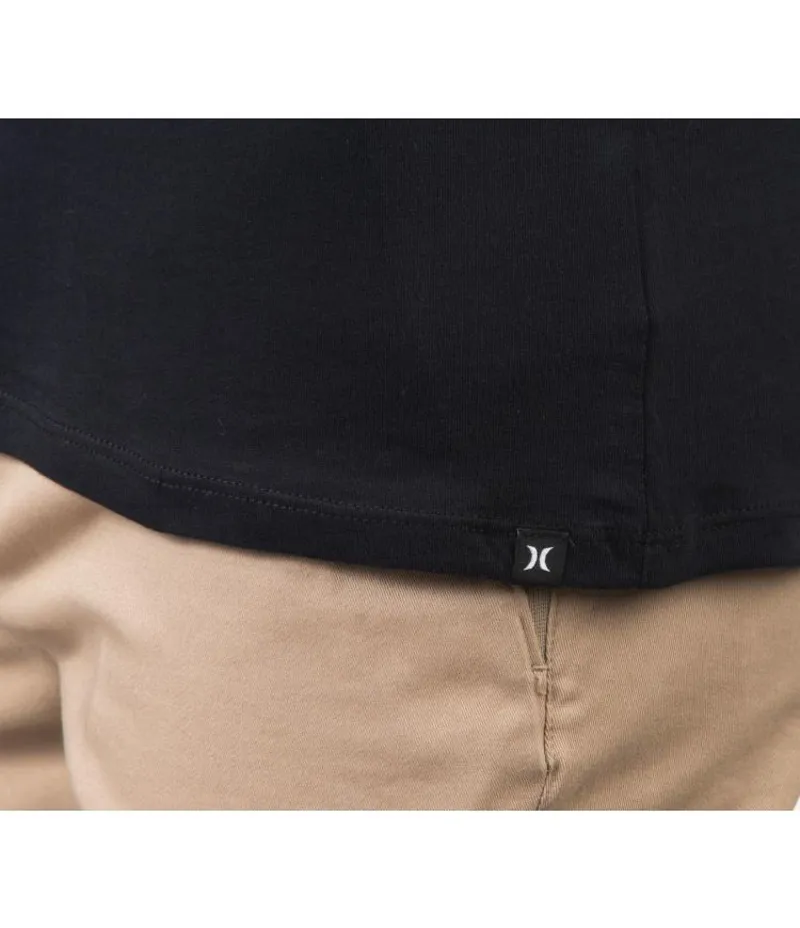 Hurley One And Only Solid Short Sleeve T-Shirt Black 2020-4