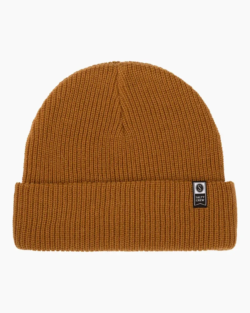 Salty Crew Alpha Beanie Tobacco