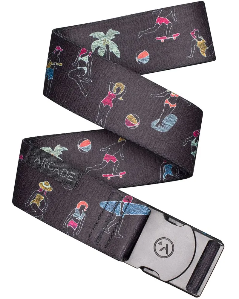 Arcade Adventure Ranger Belt in Black/Beach Bod