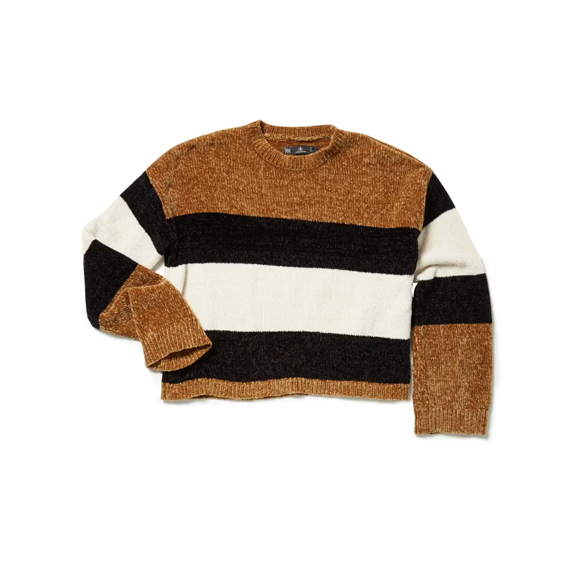 Volcom Bubble Tea Sweater Vintage Gold-1