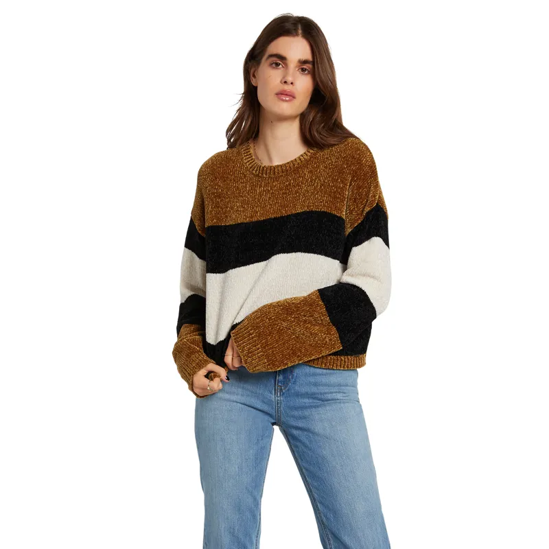 Volcom Bubble Tea Sweater Vintage Gold