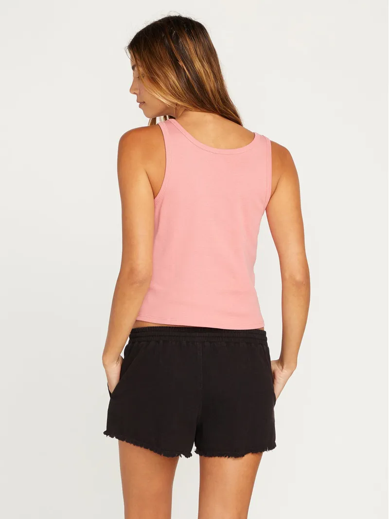 Volcom That One Baby Tank Top Desert Pink-1