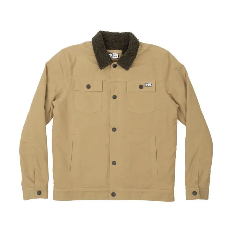 Salty Crew Bait Barge Jacket - Workwear Brown