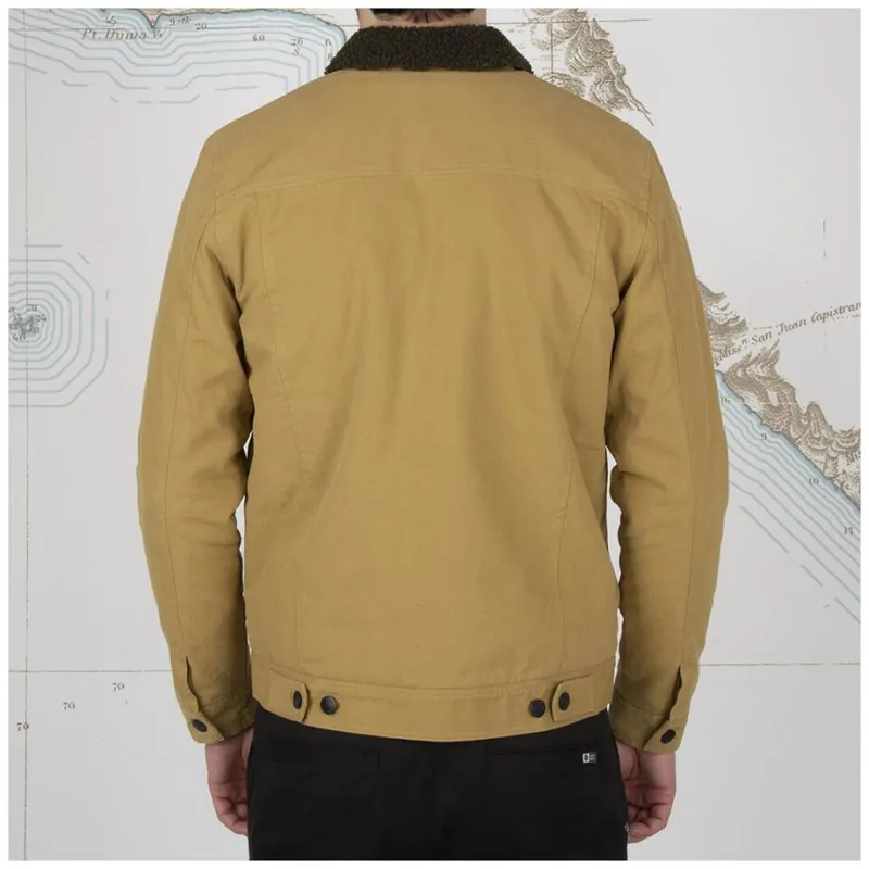 Salty Crew Bait Barge Jacket - Workwear Brown-2