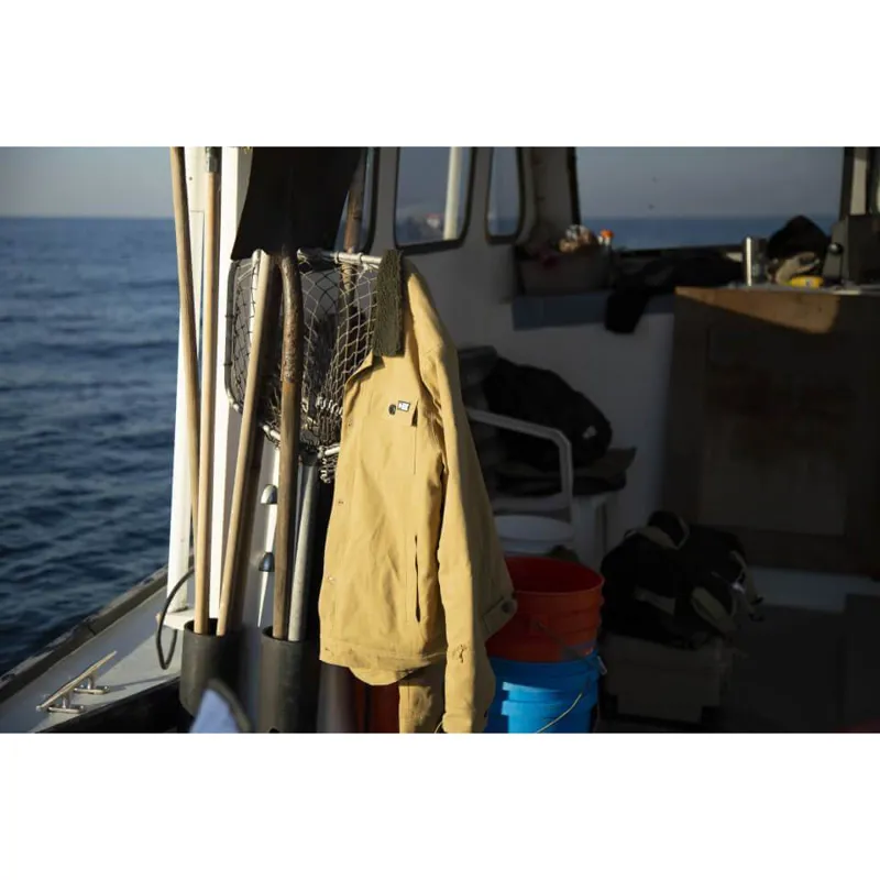 Salty Crew Bait Barge Jacket - Workwear Brown-1
