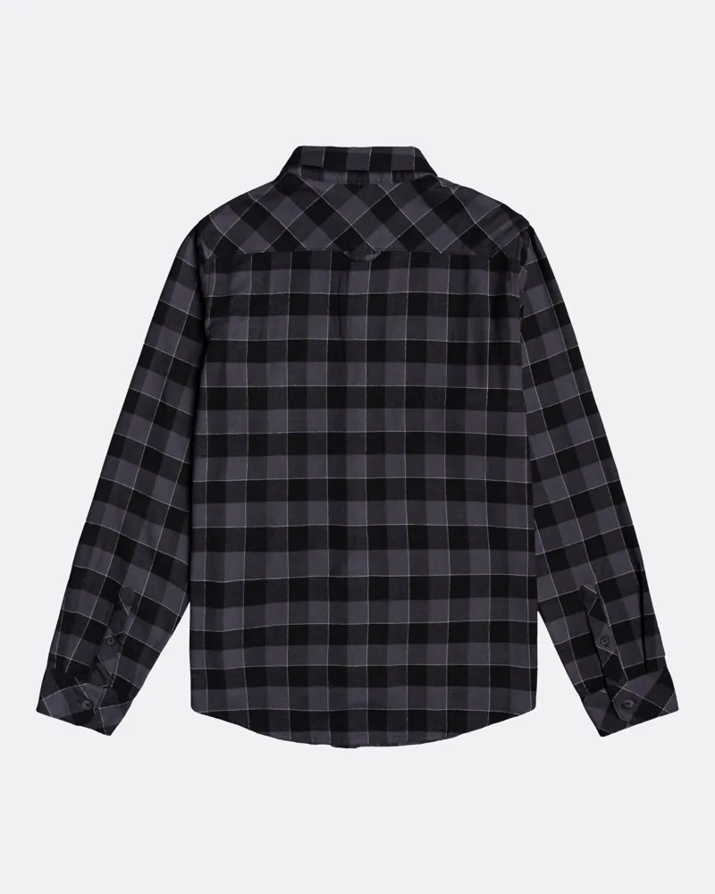 Billabong All Day Flannel Ls Shirt Black-1