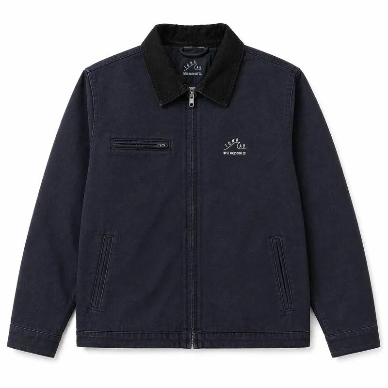Tonnau Canvas Cord Jacket Ink Blue