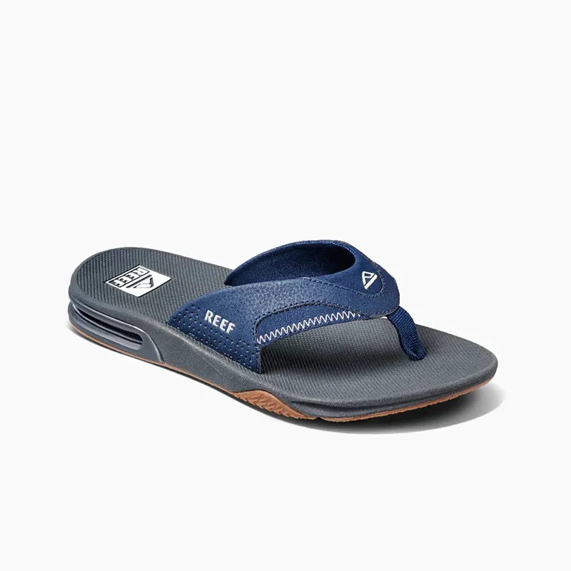 Reef Fanning Sandal in Navy / Shadow