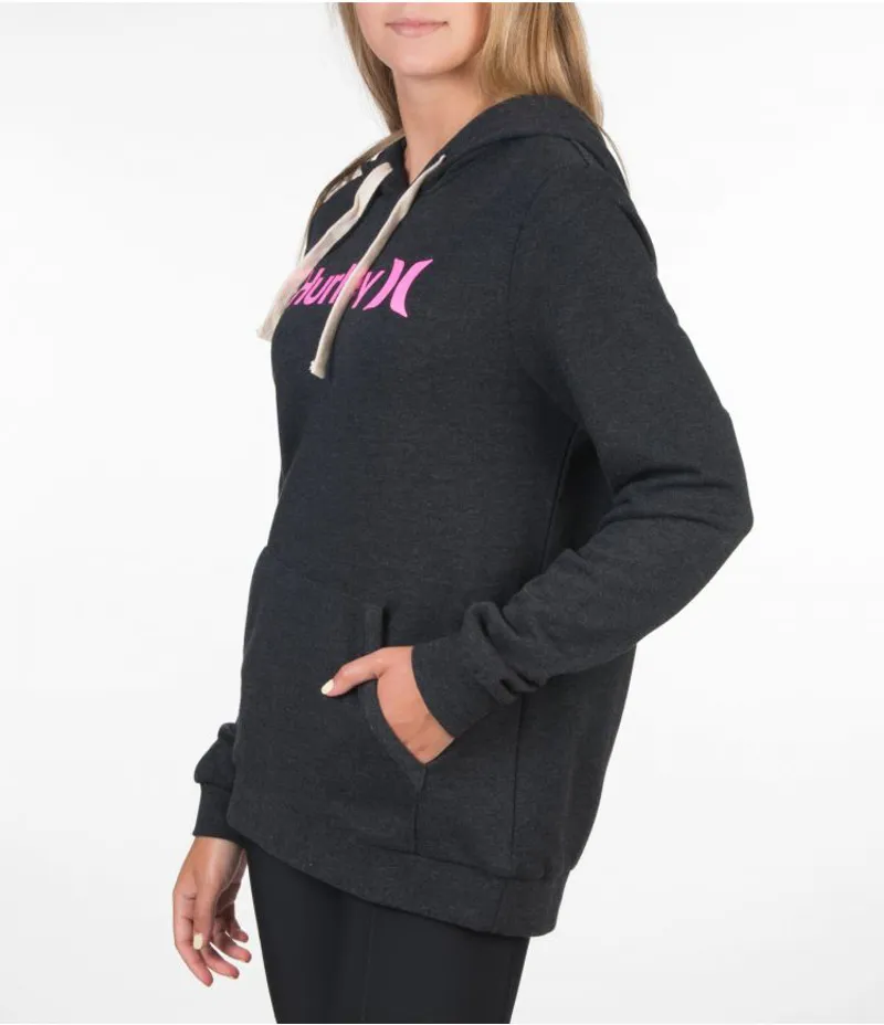 Hurley One And Only Fleece Pullover Black/Dark Grey 2020-2