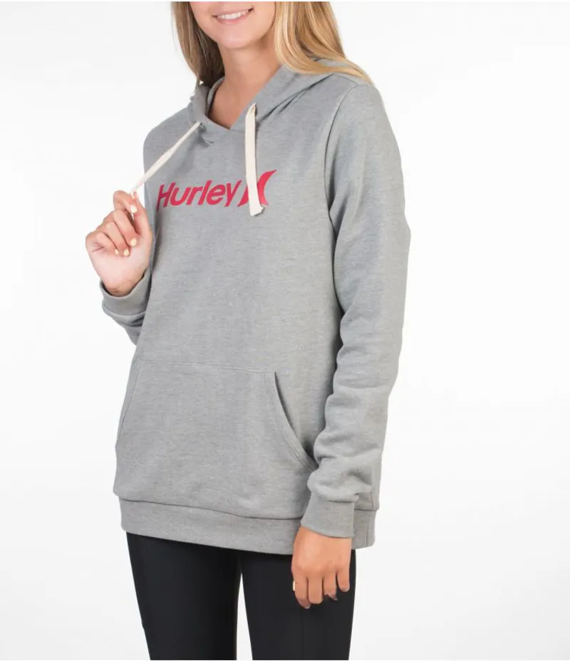 Hurley One And Only Fleece Pullover Dark Grey Htr 2020-4