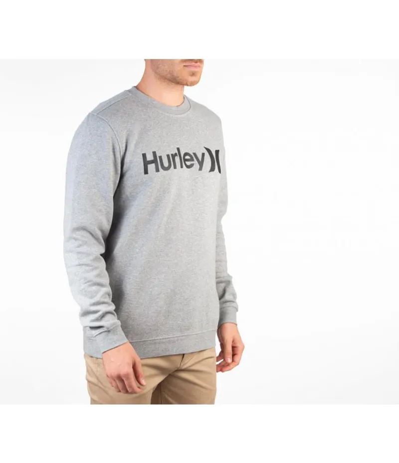 Hurley One And Only Crew Grey Htr 2020-3
