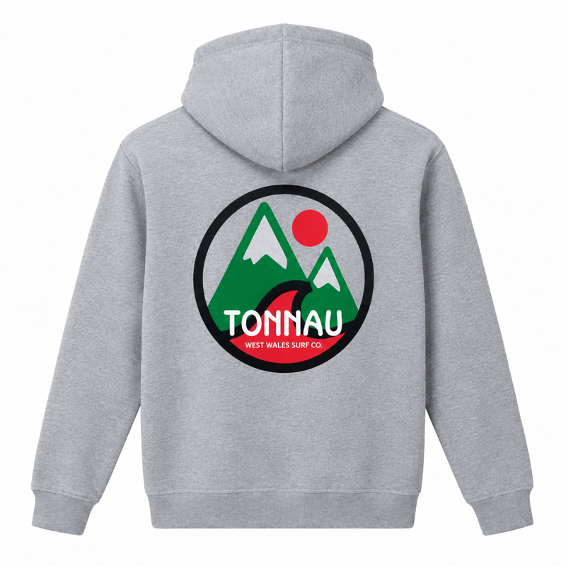 Tonnau Cymru Hoody in Grey