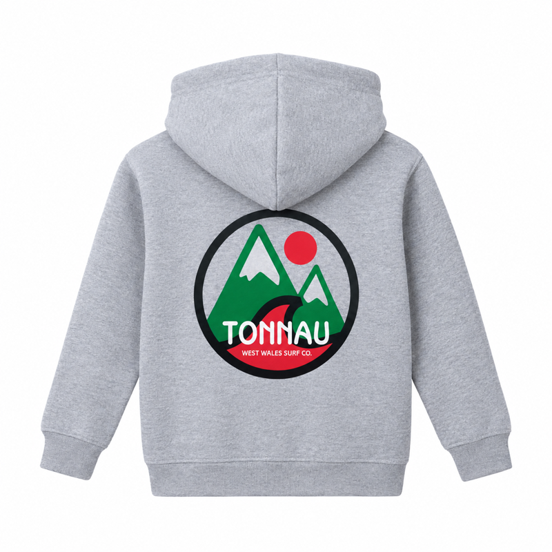 Tonnau Cymru Kids Hood Grey