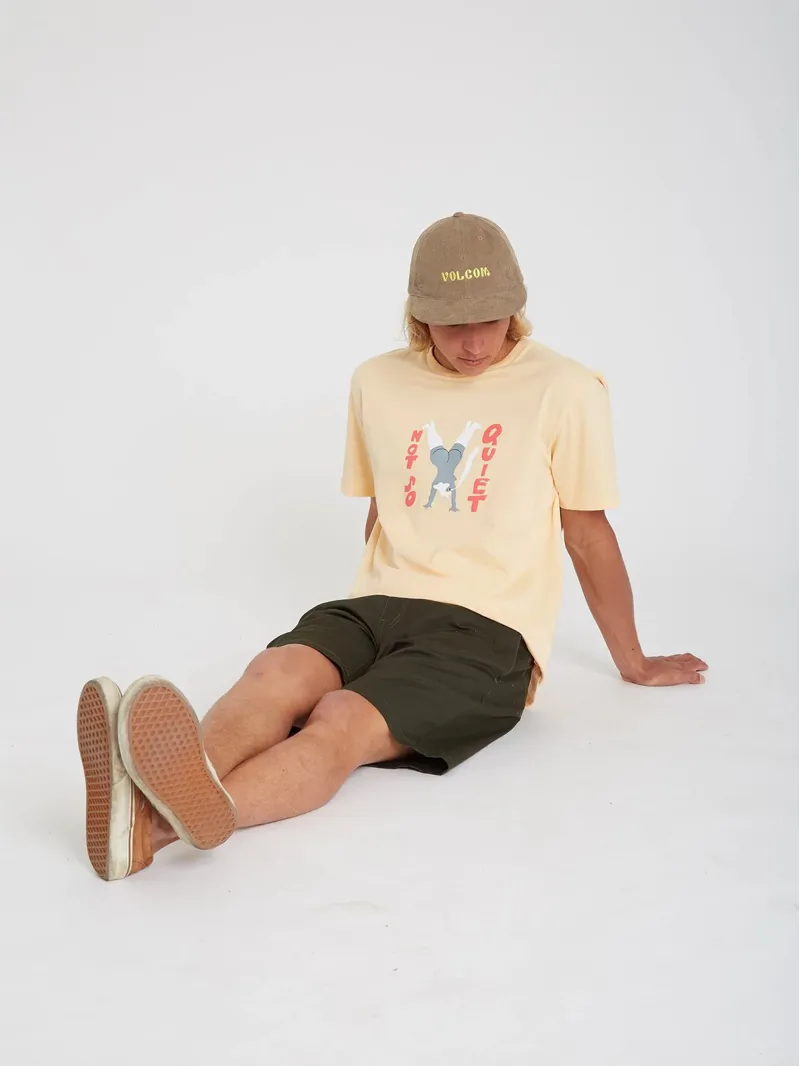 Volcom Gus Cord Hat in Dark Khaki-2