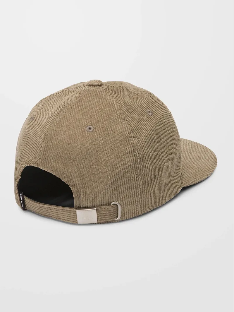 Volcom Gus Cord Hat in Dark Khaki-1
