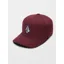 Volcom Full Stone Flexifit Cap Bordeaux Brown