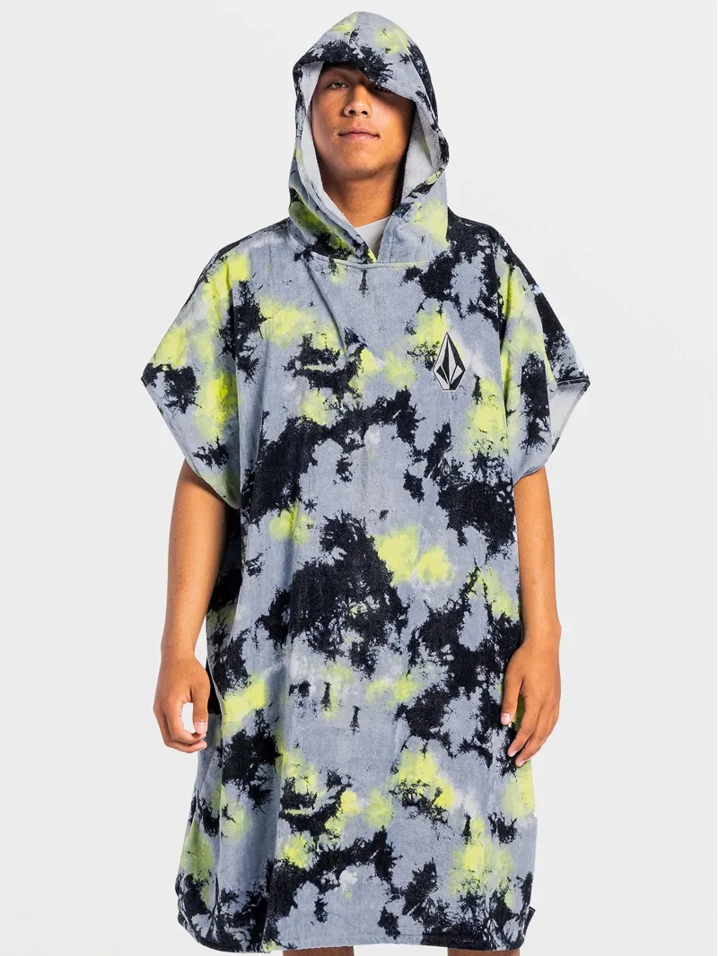 Volcom Rook Changing Towel in Limeade-2
