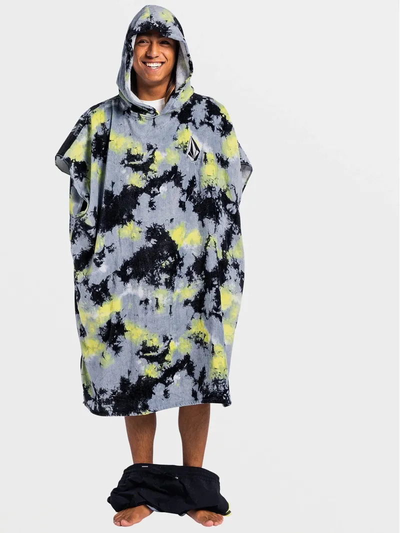 Volcom Rook Changing Towel in Limeade-3