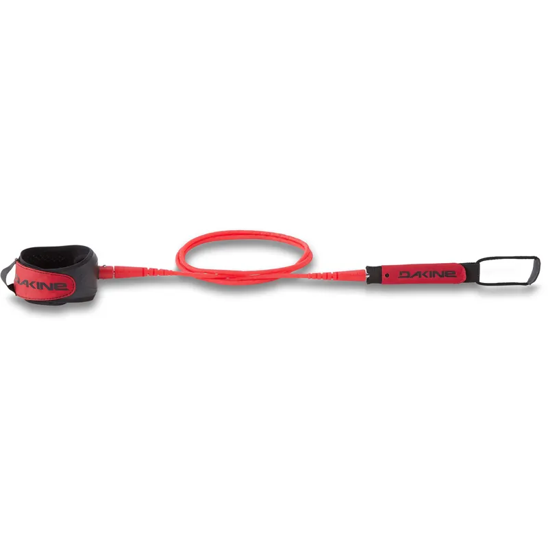Dakine Kaimana Team Leash  6ft x 1/4 Red