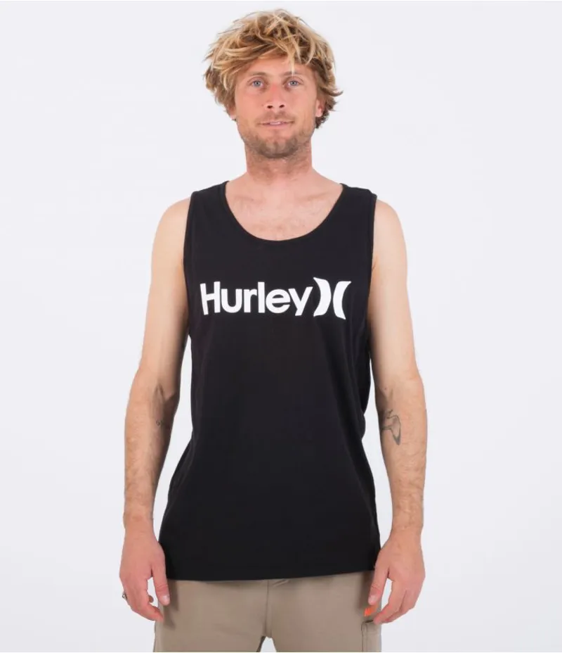Hurley Everyday Wash OAO Solid Tank in Black-4