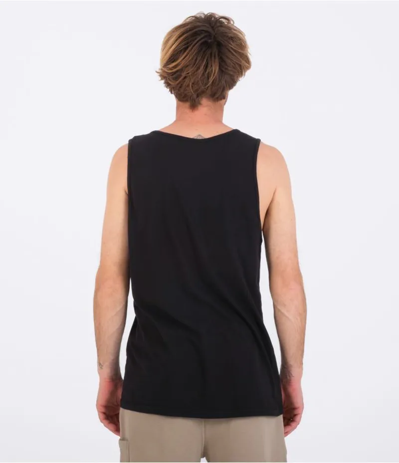 Hurley Everyday Wash OAO Solid Tank in Black-2
