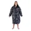 Dryrobe Long Sleeve in Black Camo/Black