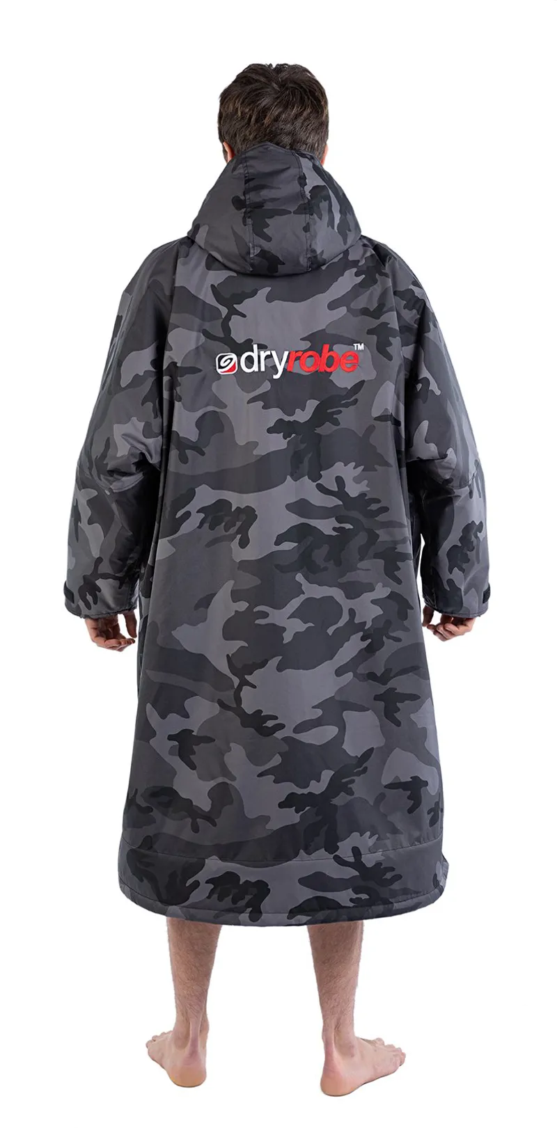 Dryrobe Long Sleeve in Black Camo/Black-6