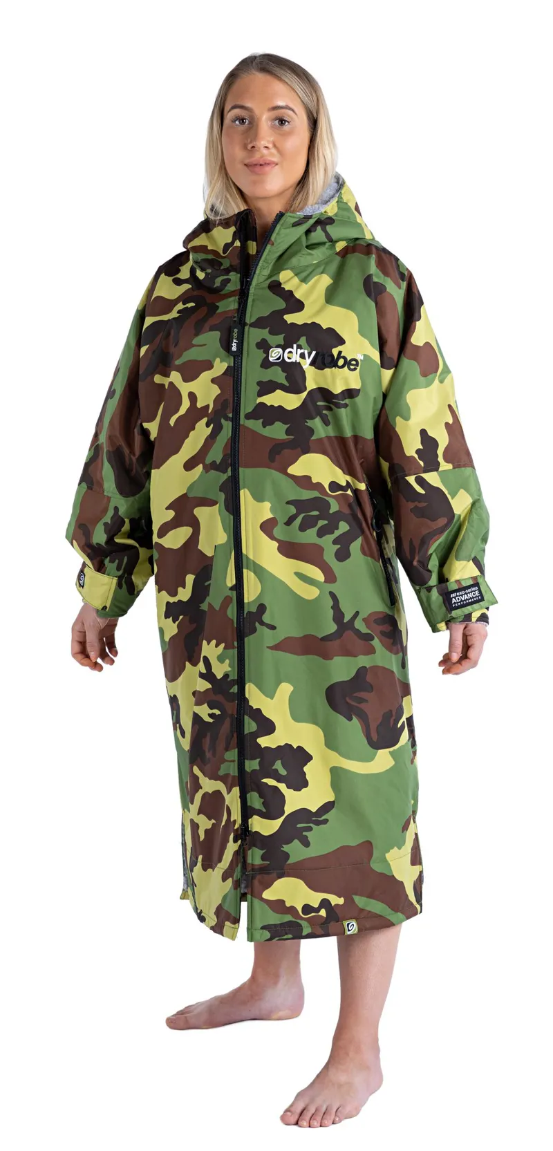 Dryrobe Long Sleeve in Camo/Grey - Large-1